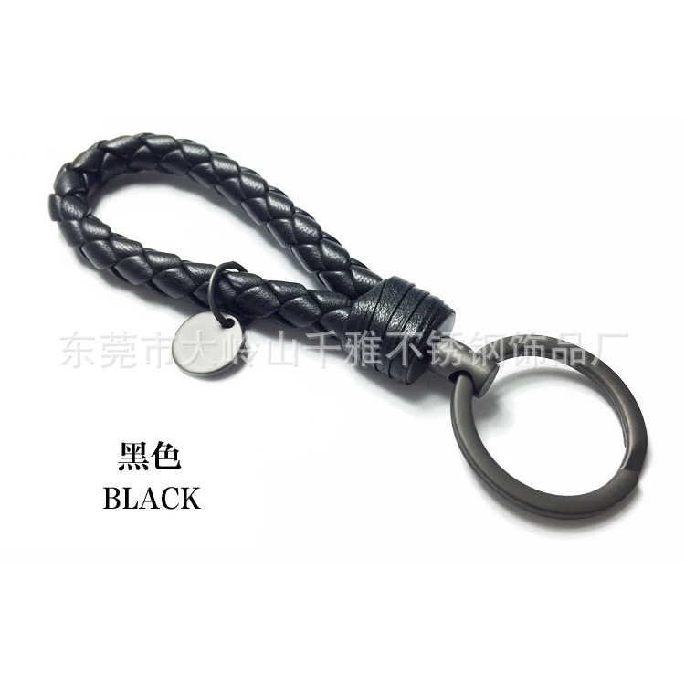 The leather keyring